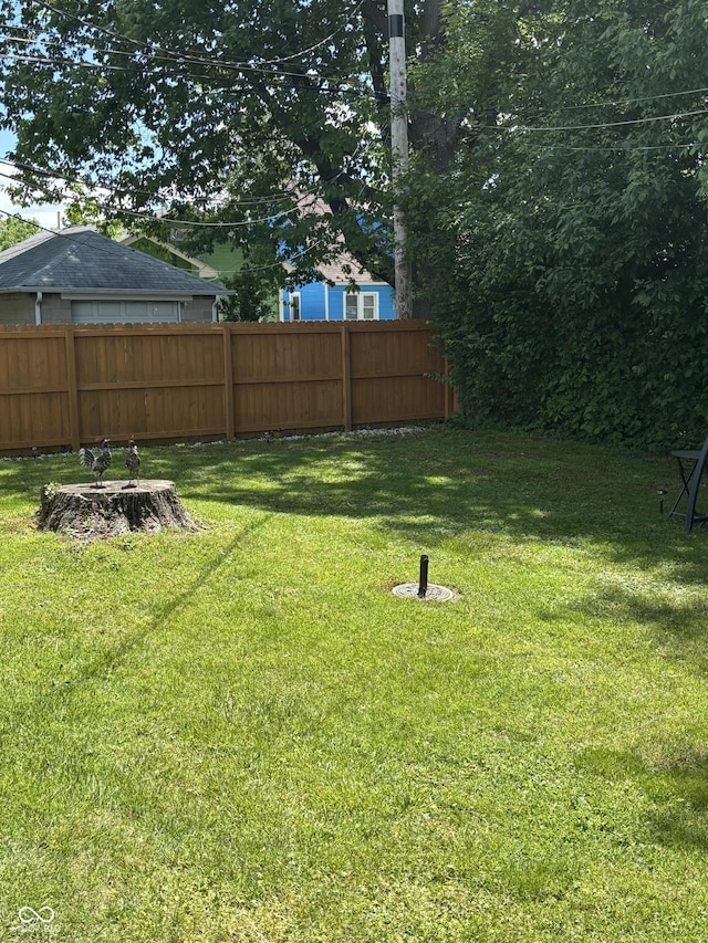 3031 W 18th St, Indianapolis, IN 46222 - view of yard