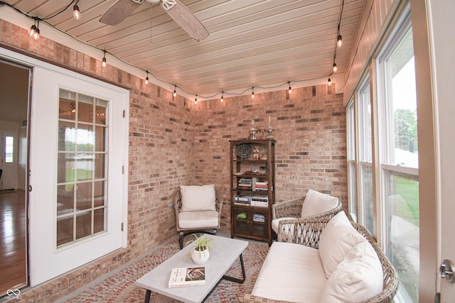 60 Bittersweet Ct, Seymour, IN 47274 - sunroom featuring rail lighting