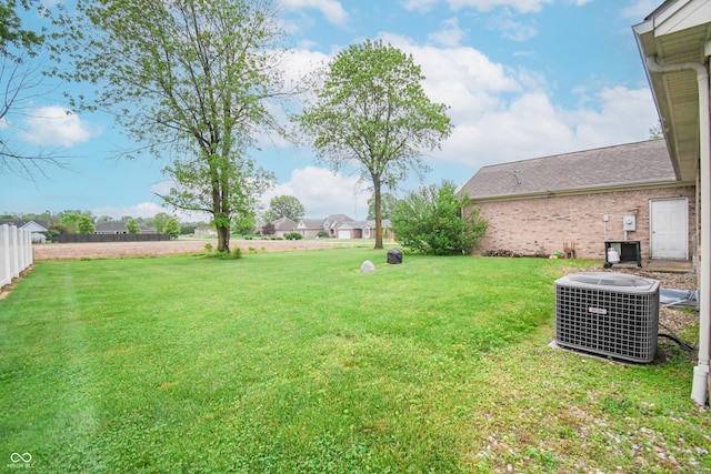 60 Bittersweet Ct, Seymour, IN 47274 - view of yard featuring central AC unit