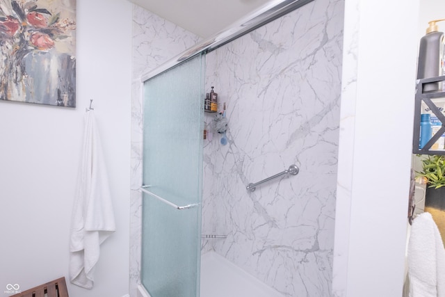 935 Northwich Ave, Westfield, IN 46074 - full bathroom featuring a marble finish shower