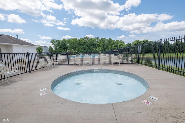 935 Northwich Ave, Westfield, IN 46074 - view of swimming pool with a swimming pool and a patio
