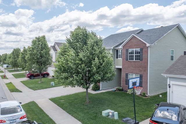 935 Northwich Ave, Westfield, IN 46074 - view of front of house with a front lawn and brick siding