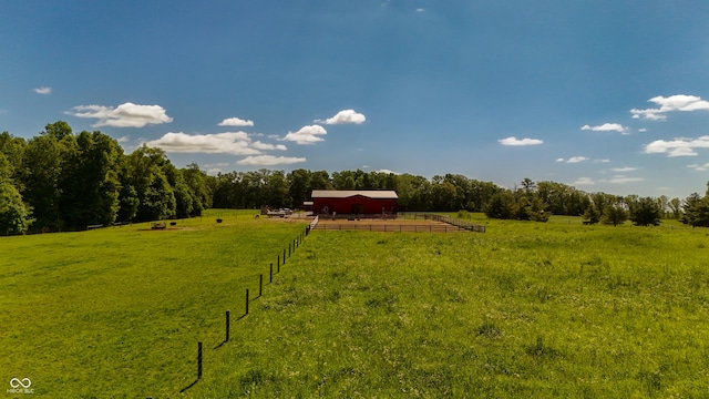 10104 E 850 S, Elizabethtown, IN 47232 - view of yard featuring a view of countryside