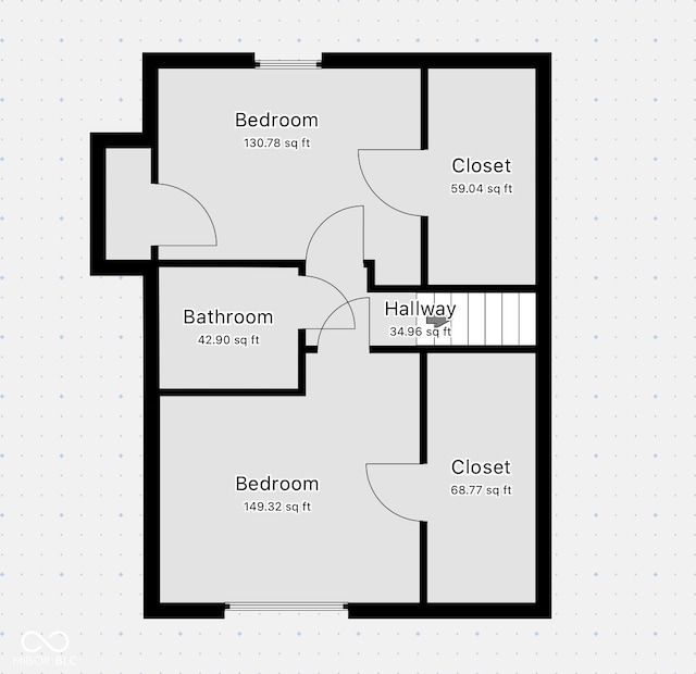 1947 N Parker Ave, Indianapolis, IN 46218 - property floor plan
