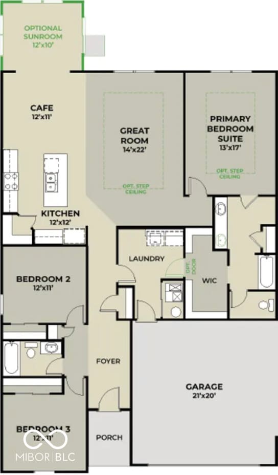 5304 Maywood Dr, Whitestown, IN 46075 - room layout