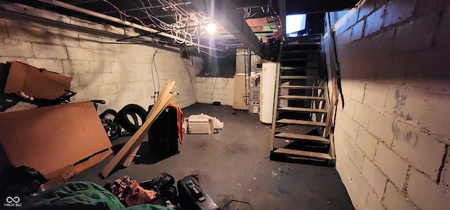 315 S Rural St, Indianapolis, IN 46201 - view of unfinished basement