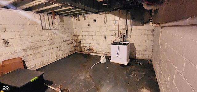 315 S Rural St, Indianapolis, IN 46201 - view of unfinished basement