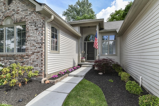 10759 Sawgrass Dr, Fishers, IN 46037 - property entrance with brick siding