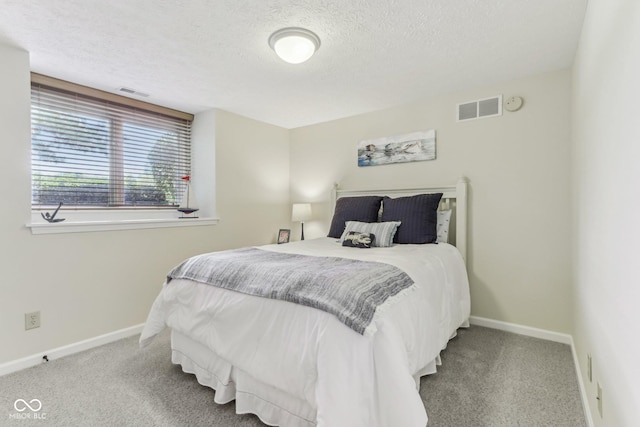 10759 Sawgrass Dr, Fishers, IN 46037 - bedroom featuring carpet flooring and a textured ceiling