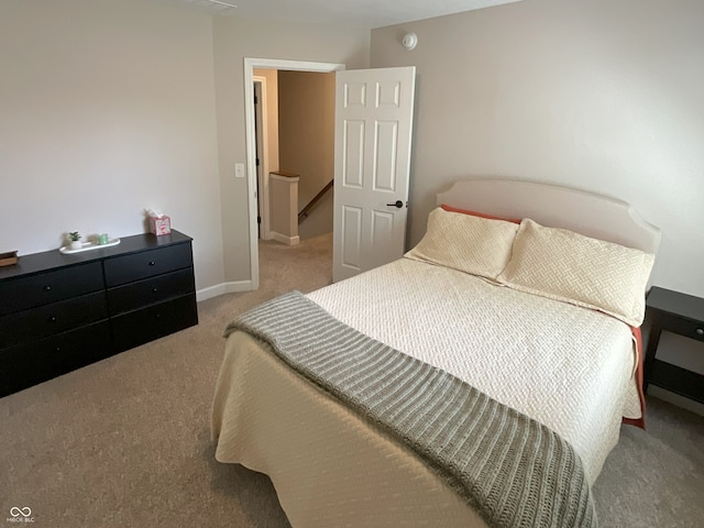 425 Bridgewater Ln S, Muncie, IN 47304 - carpeted bedroom featuring baseboards