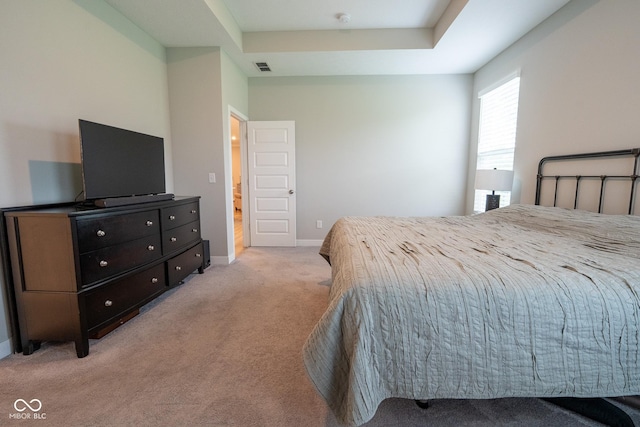 9741 Haughton Ln, Mccordsville, IN 46055 - bedroom with light carpet and baseboards
