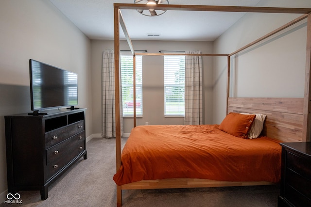 9741 Haughton Ln, Mccordsville, IN 46055 - bedroom with light colored carpet and baseboards