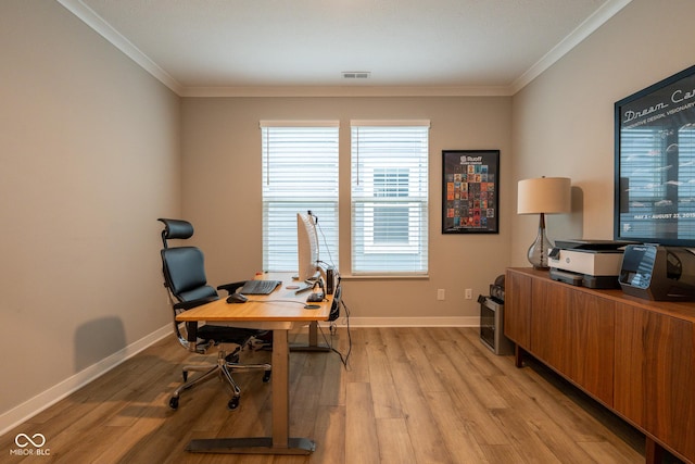 9741 Haughton Ln, Mccordsville, IN 46055 - office space with light wood-style flooring and ornamental molding