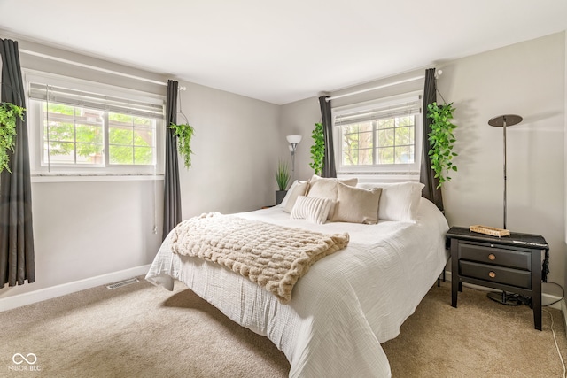 800 E 104th St, Carmel, IN 46280 - carpeted bedroom with multiple windows and baseboards