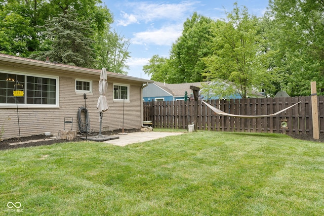 800 E 104th St, Carmel, IN 46280 - view of yard with a patio area