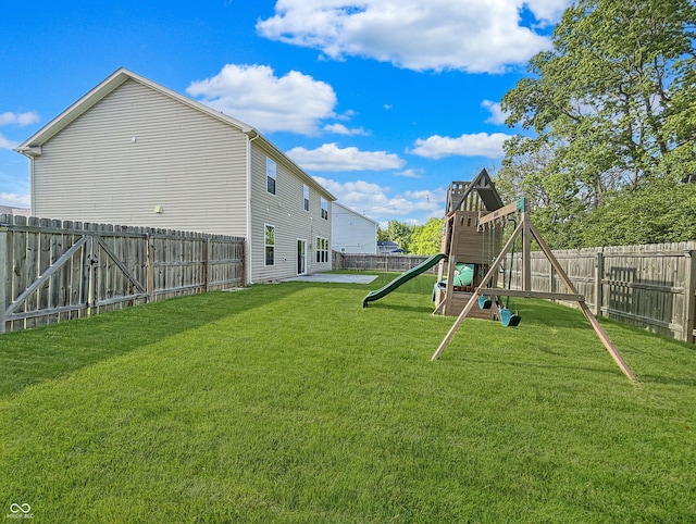 1843 Winchester Blvd, Avon, IN 46123 - view of yard with a playground