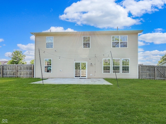 1843 Winchester Blvd, Avon, IN 46123 - rear view of property with a patio
