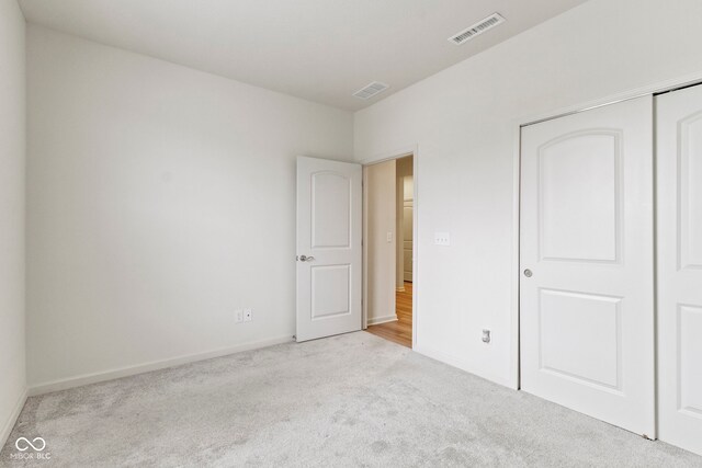 7248 Covington St, Lebanon, IN 46052 - unfurnished bedroom with carpet, baseboards, and a closet
