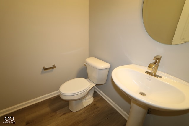 4250 Ironclad Dr, Bargersville, IN 46106 - bathroom featuring wood finished floors and baseboards