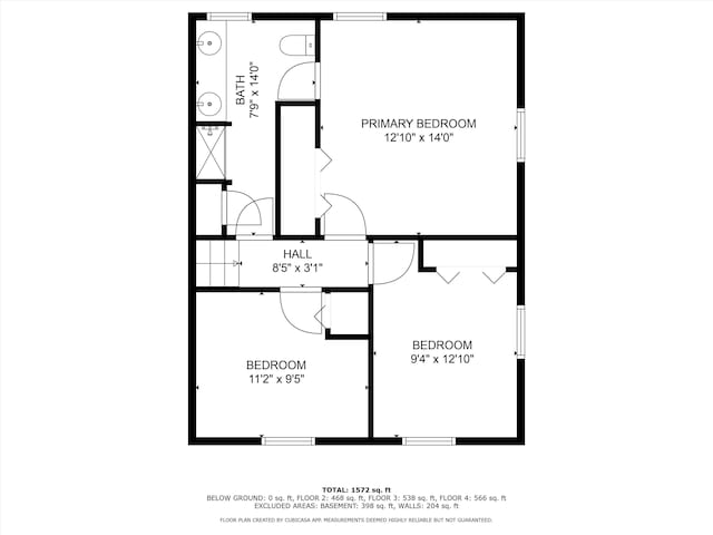 3126 Carriage Rd, West Lafayette, IN 47906 - property floor plan
