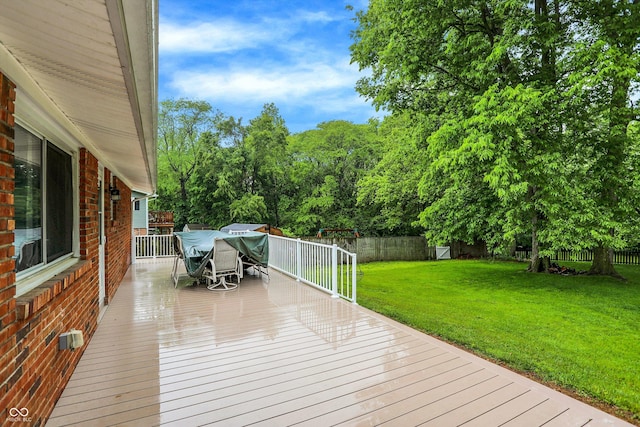 3126 Carriage Rd, West Lafayette, IN 47906 - wooden terrace with outdoor dining area