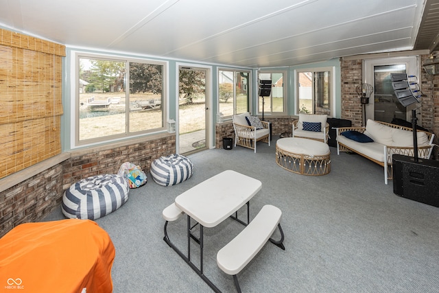 28 Patriot Ct, Greenfield, IN 46140 - sunroom featuring healthy amount of natural light