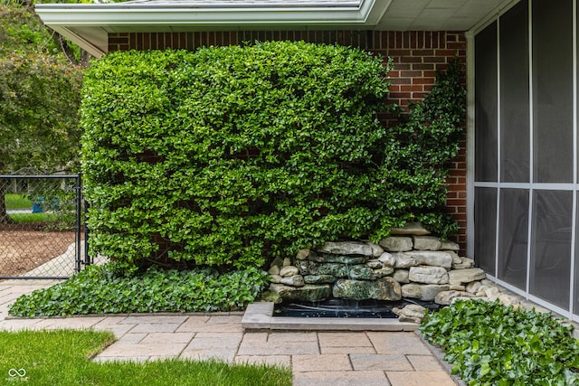 8905 Washington Blvd W Drive, Indianapolis, IN 46240 - exterior space with brick siding