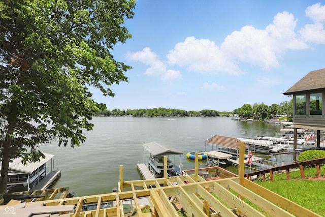 1240 Stringtown Pike, Cicero, IN 46034 - dock area featuring a water view