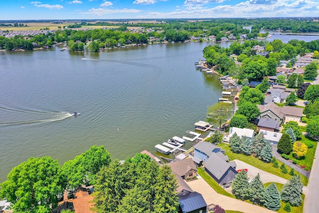 1240 Stringtown Pike, Cicero, IN 46034 - aerial view of residential area featuring a nearby body of water