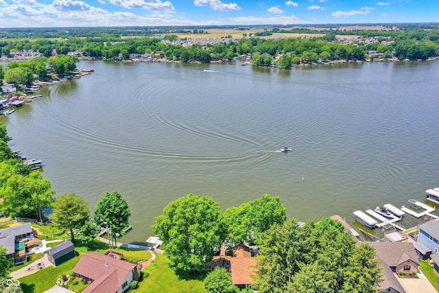 1240 Stringtown Pike, Cicero, IN 46034 - aerial view of residential area with a large body of water