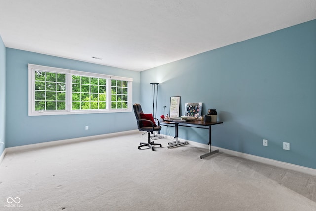 11510 Monon Farms Ln, Carmel, IN 46032 - carpeted office featuring baseboards