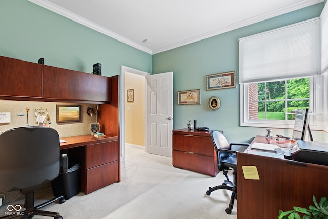 11510 Monon Farms Ln, Carmel, IN 46032 - office space featuring light carpet and crown molding