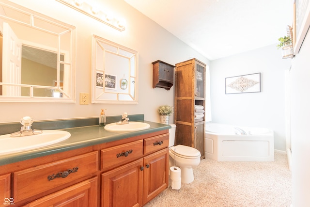 977 Canary Creek Dr, Franklin, IN 46131 - full bath featuring double vanity and a bath