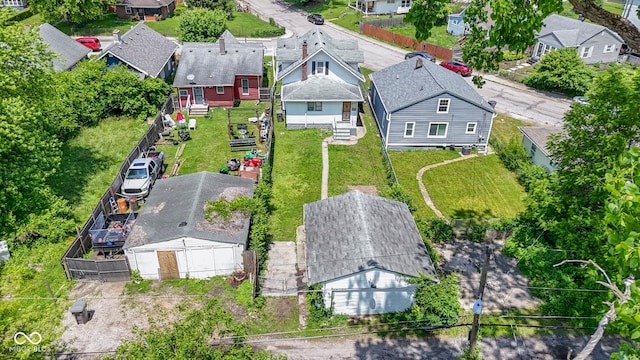 1021 W 37th St, Indianapolis, IN 46208 - aerial perspective of suburban area