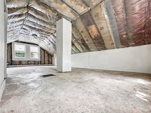 526 N Centennial St, Indianapolis, IN 46222 - view of attic