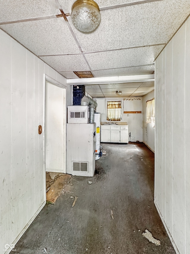 526 N Centennial St, Indianapolis, IN 46222 - below grade area with water heater