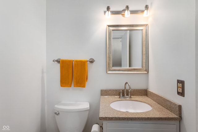 6263 Behner Way, Indianapolis, IN 46250 - bathroom with vanity and toilet