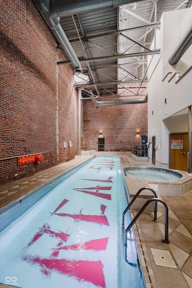 611 N Park Ave Unit 108, Indianapolis, IN 46204 - view of swimming pool