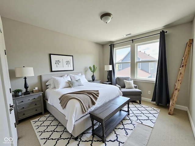 17399 Dovehouse Ln, Westfield, IN 46074 - bedroom with light carpet and baseboards
