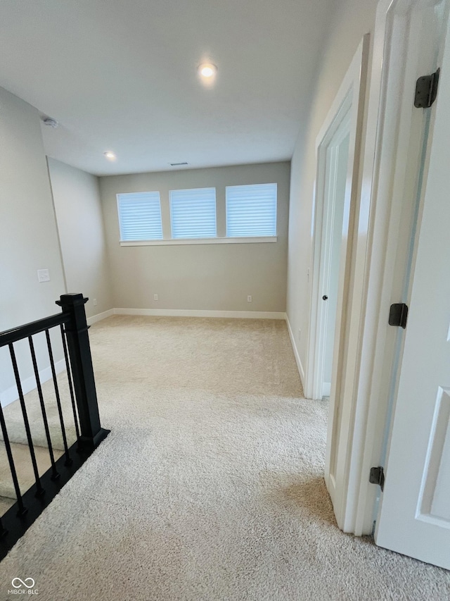 17399 Dovehouse Ln, Westfield, IN 46074 - carpeted spare room with healthy amount of natural light, baseboards, and recessed lighting