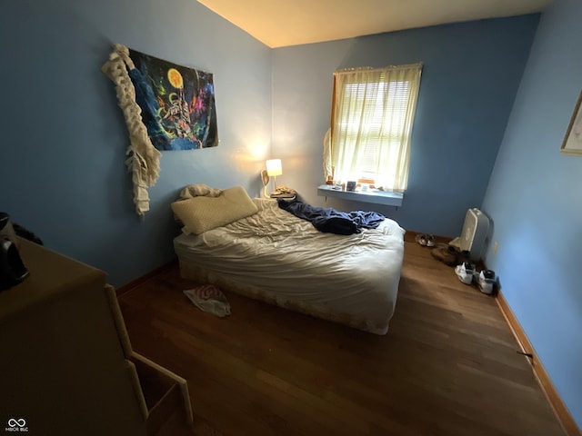851 E Franklin St, Spencer, IN 47460 - bedroom with wood finished floors