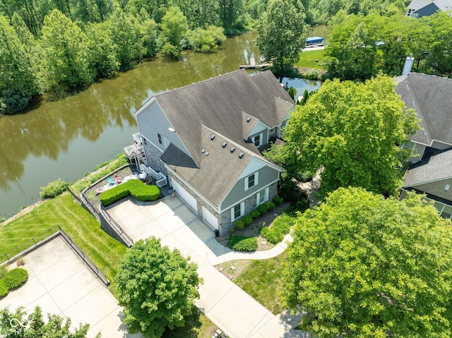 11061 Mast Ct, Fishers, IN 46040 - view of subject property featuring a nearby body of water