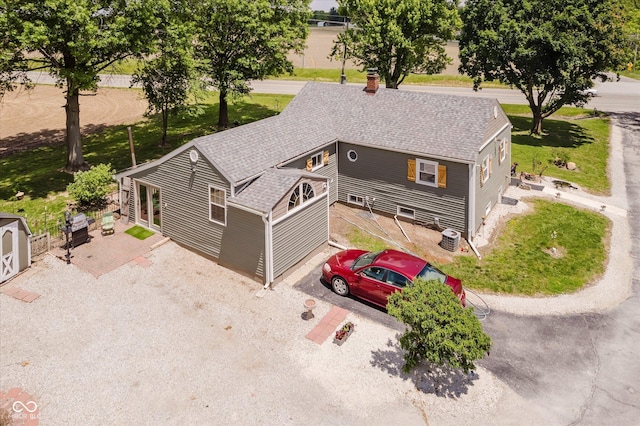 1254 N State Road 39, Frankfort, IN 46041 - aerial view of property and surrounding area