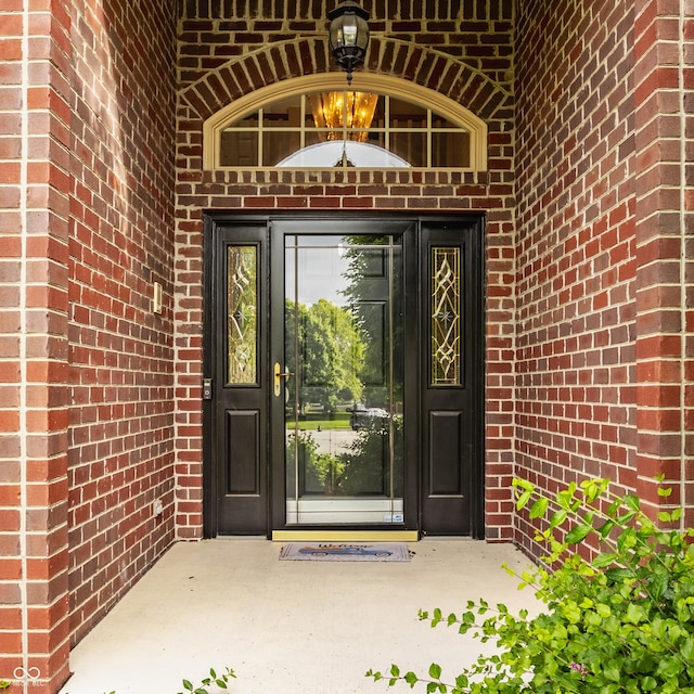 12539 Pebblepointe Pass, Carmel, IN 46033 - view of exterior entry with brick siding