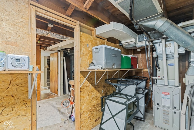 426 Tipton Ln, Columbus, IN 47201 - view of unfinished basement