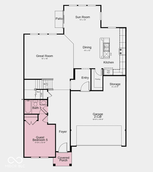 1088 Bevy Blvd, Danville, IN 46122 - home floor plan