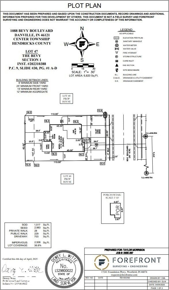 1088 Bevy Blvd, Danville, IN 46122 - home floor plan