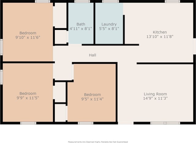 1002 Collier St, Indianapolis, IN 46241 - home floor plan