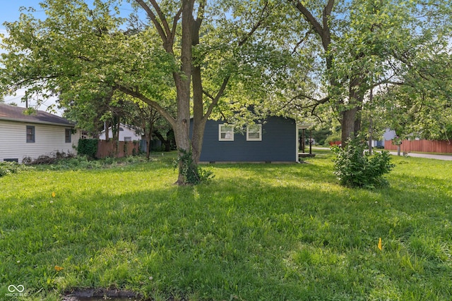 1002 Collier St, Indianapolis, IN 46241 - view of yard