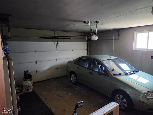 10307 Orchard Park Dr S, Carmel, IN 46280 - garage featuring a garage door opener